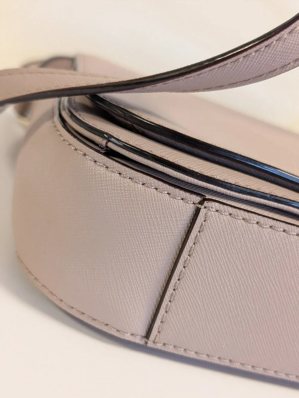 Kate Spade New York Blush Taupe Saffiano Leather Crossbody